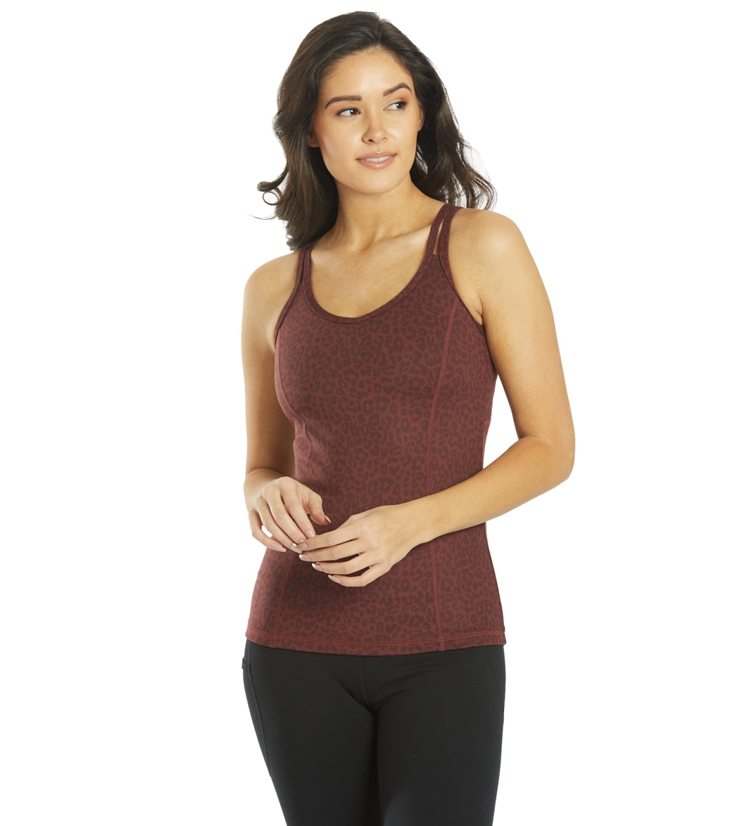 Faith Strappy Yoga Tank Top with Built in Bra – Funk & Flash