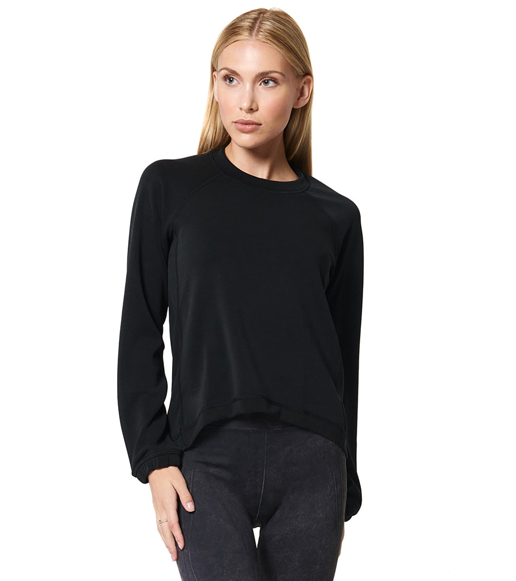 NUX Sleek Sweat Pullover - Black - Nylon/Elastane Shirt