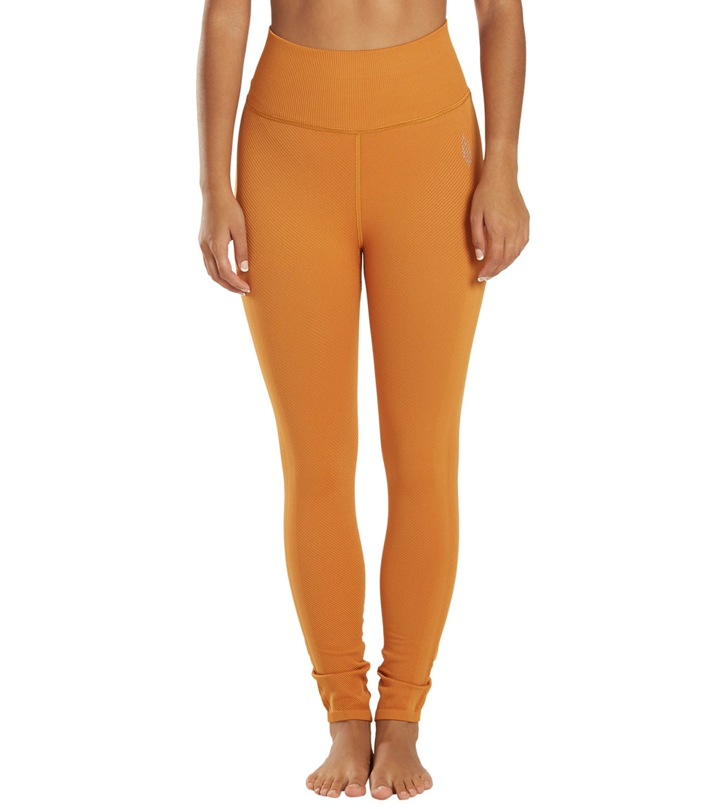 Free People Free Throw Legging - Toasted Coconut - Spandex Moisture Wicking