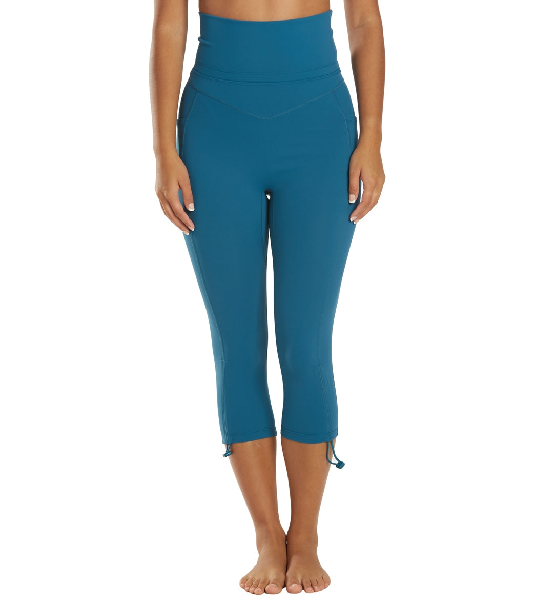 Yoga Capris, Women's Cotton Capri Leggings