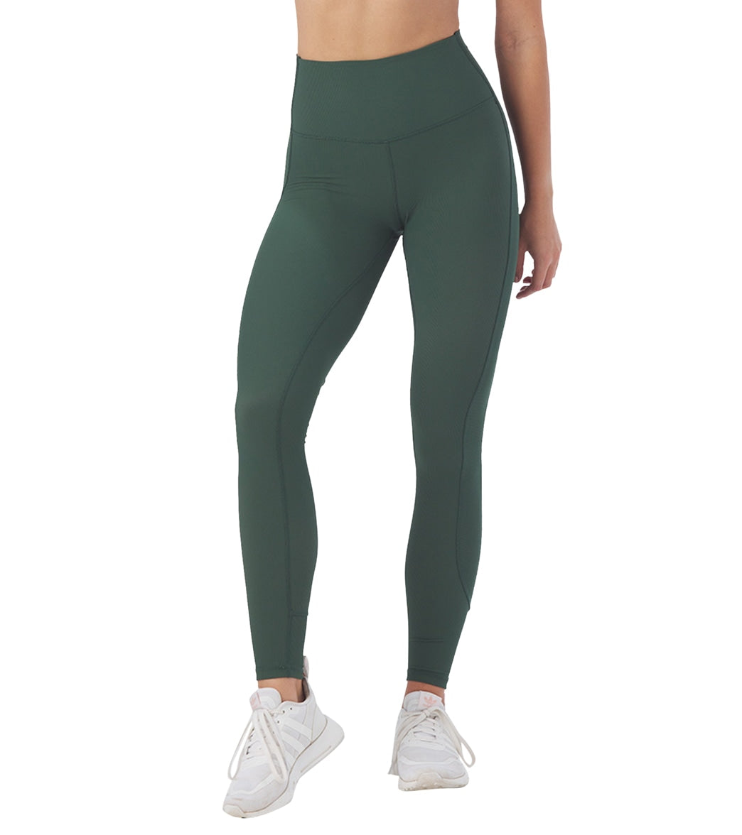 Glyder Directional Legging - Forest - Spandex