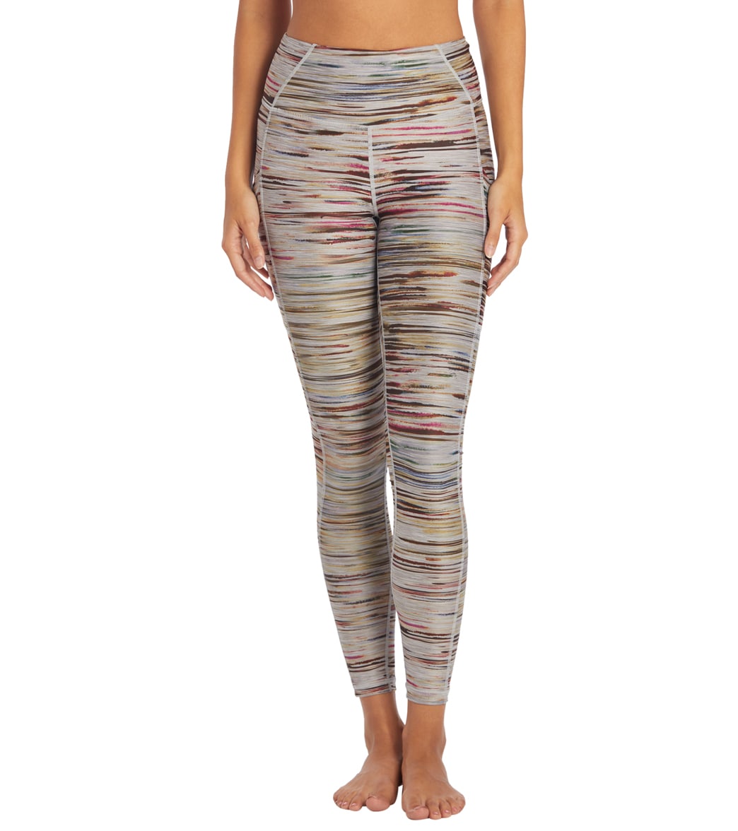 prAna Electa Leggings II - Multi Striations - Cotton