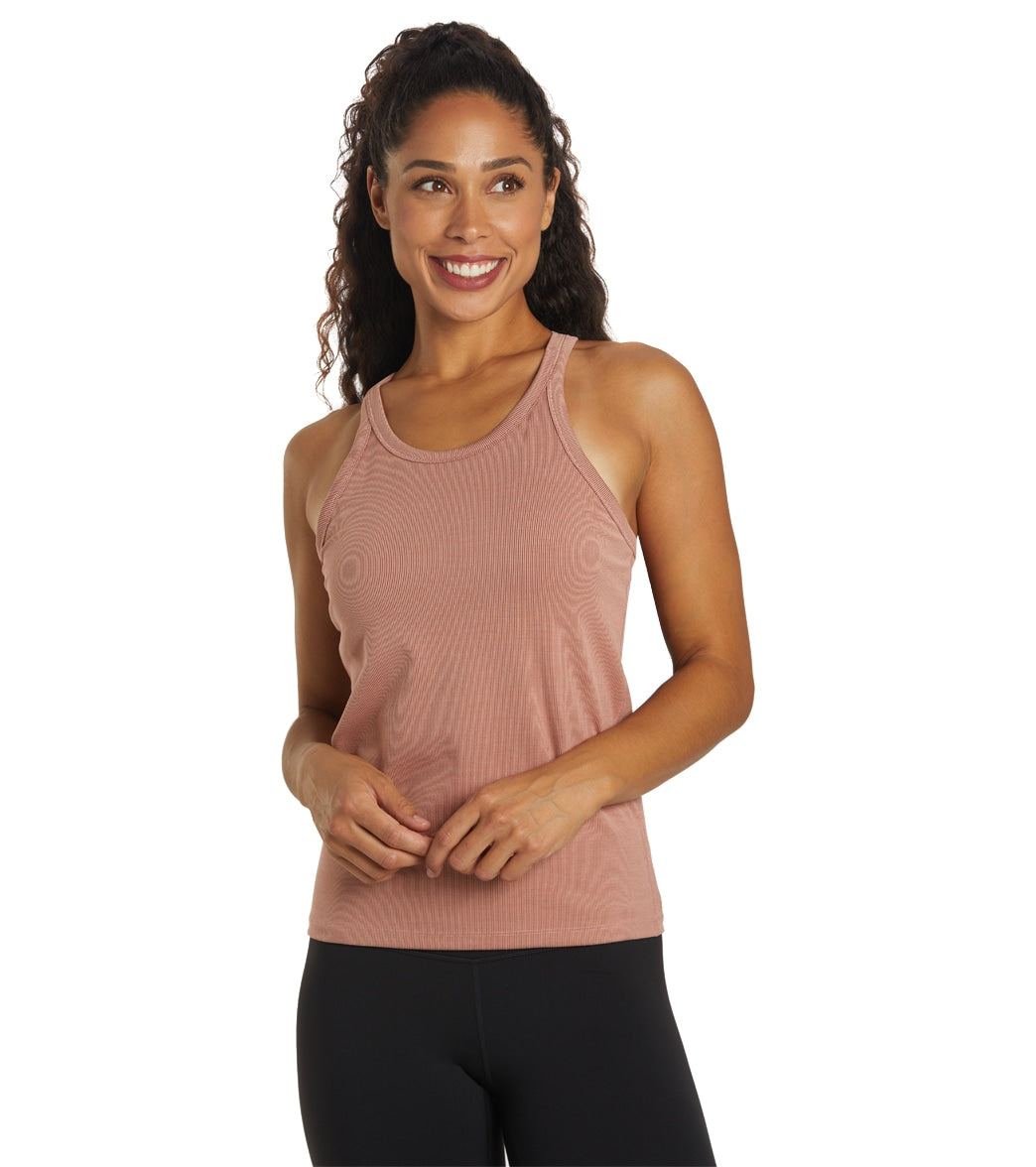 prAna Becksa Tank Top - Cloud Blush Heather - Cotton