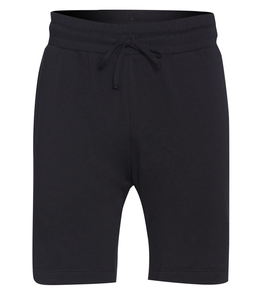 Onzie Men's 9-inch Sweat Short - Black Fleece - Spandex