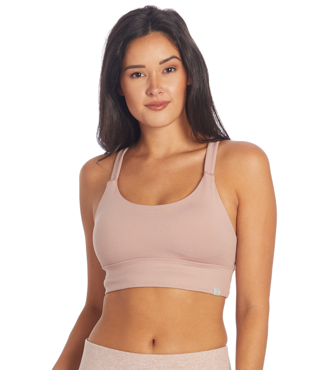 Zobha  Lacey Sport Bra - Deauville Mauve - Spandex