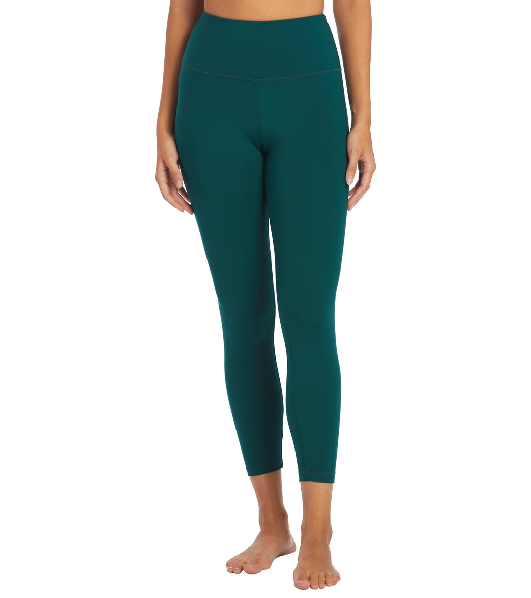 Zobha  Kaylee Ankle Leggings - Storm Teal - Spandex