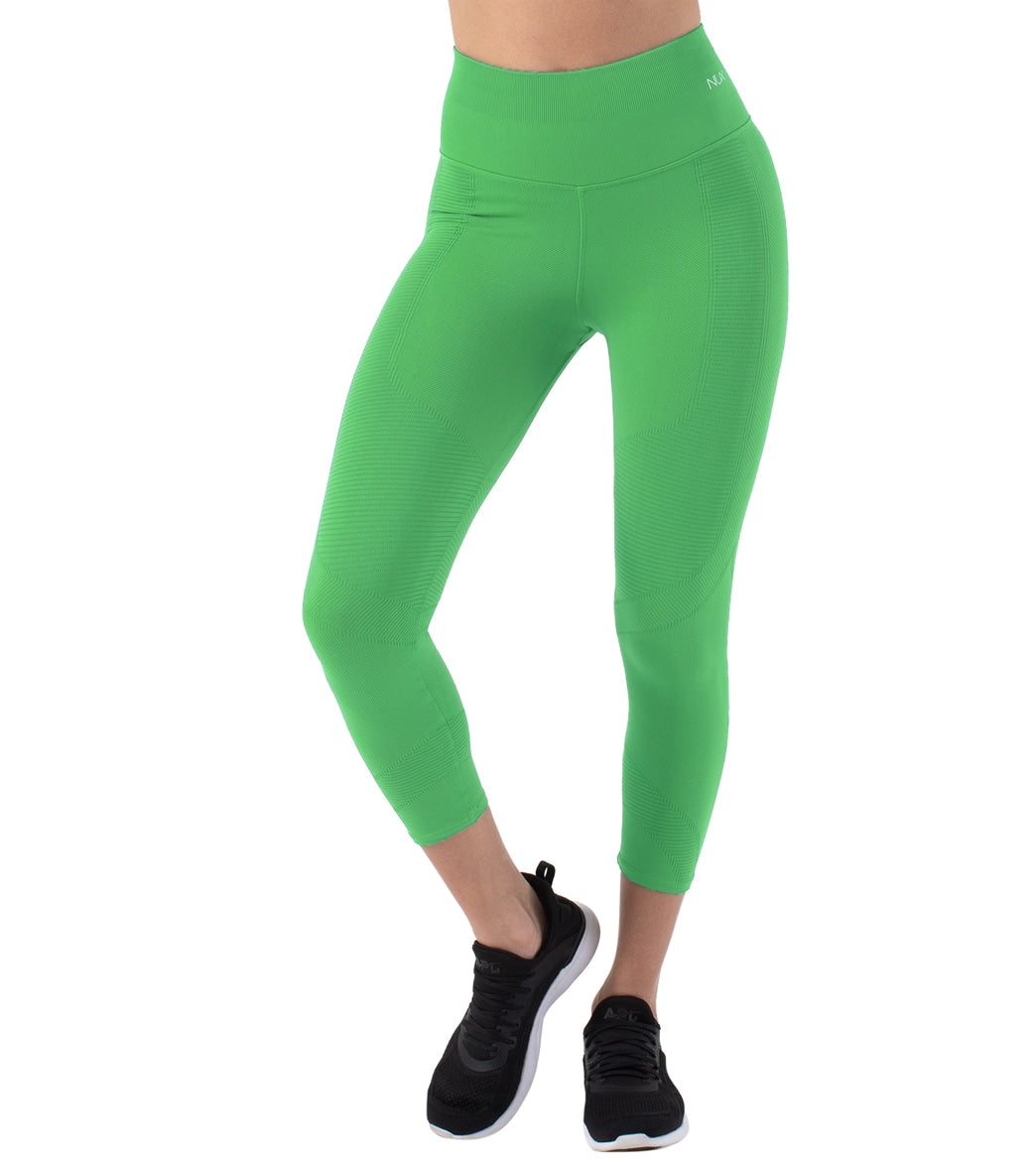 NUX One by One 7/8 Legging - Simply Green - Spandex
