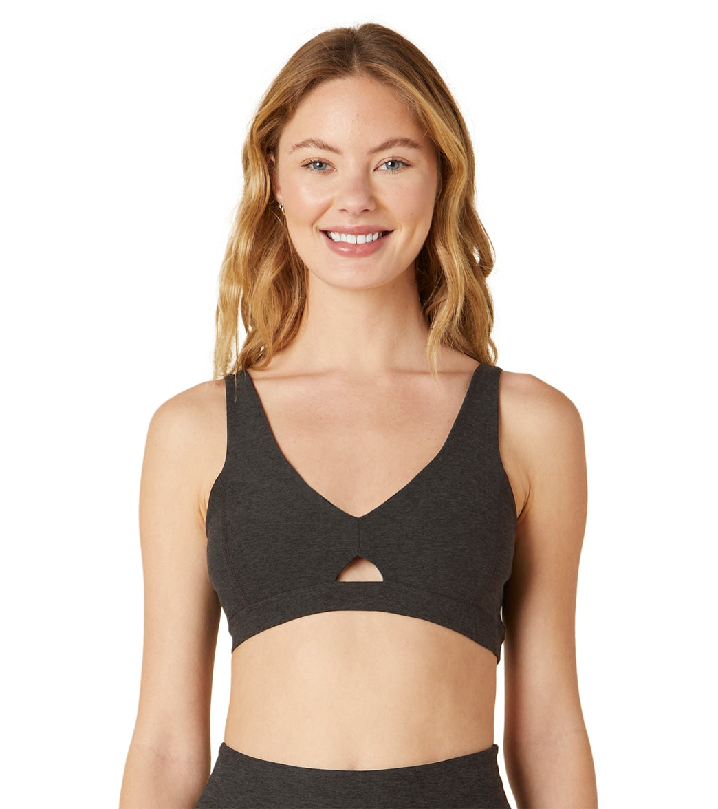 Beyond Yoga Spacedye Cut To Bra - Darkest Night