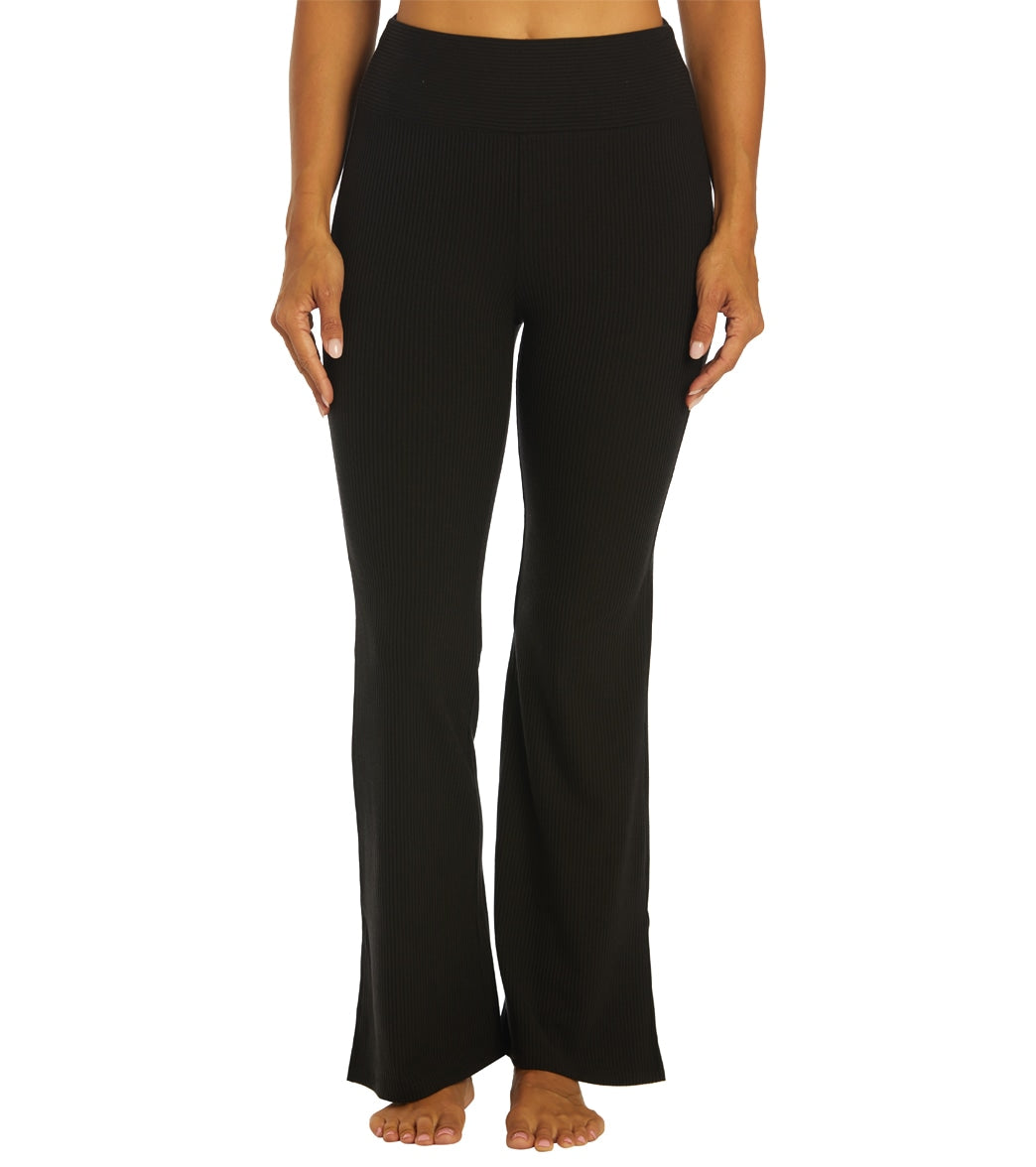 Pantalón Yoga Dinámico Flare Premium Terracota