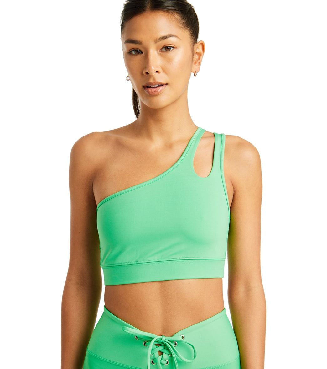 Year of Ours Robin Bra - Green - Spandex