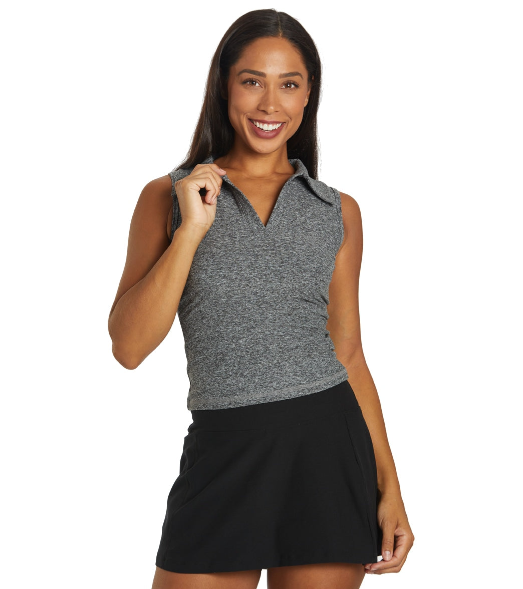 Year of Ours Gabriella Tank Top - Heather Grey - Spandex