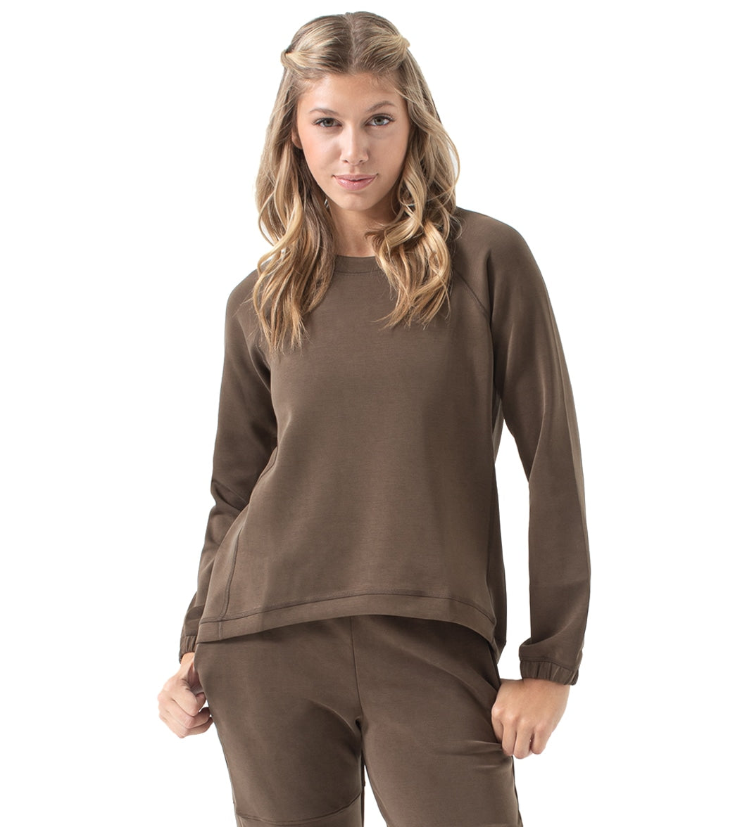 NUX Sleek Sweat Pullover - Oak - Nylon/Elastane Shirt