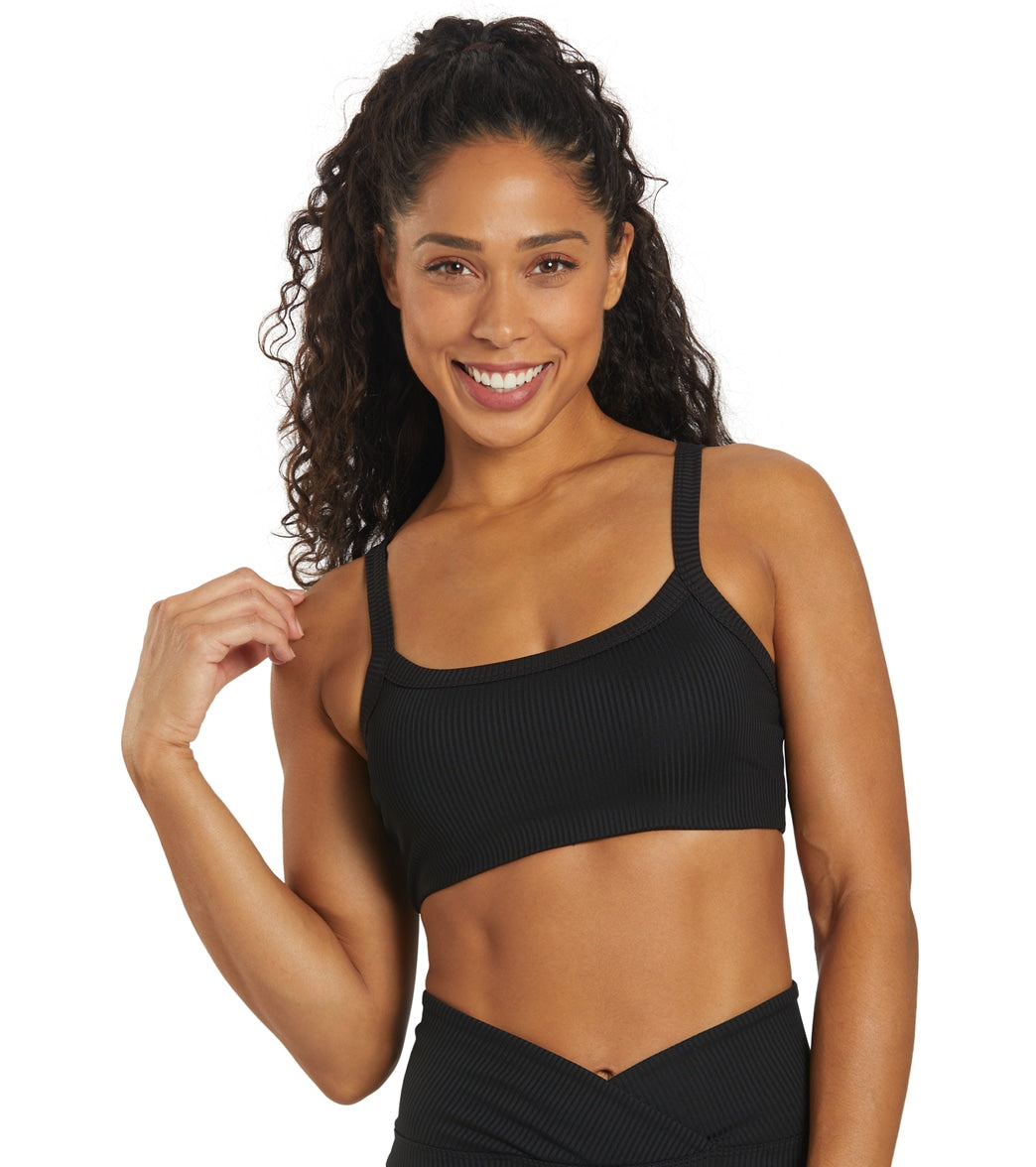 Year of Ours Ribbed Bralette 2.0 - Terracota - Spandex