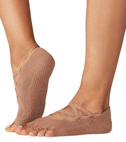 Toesox Bellarina Half-Toe Yoga Grip Socks