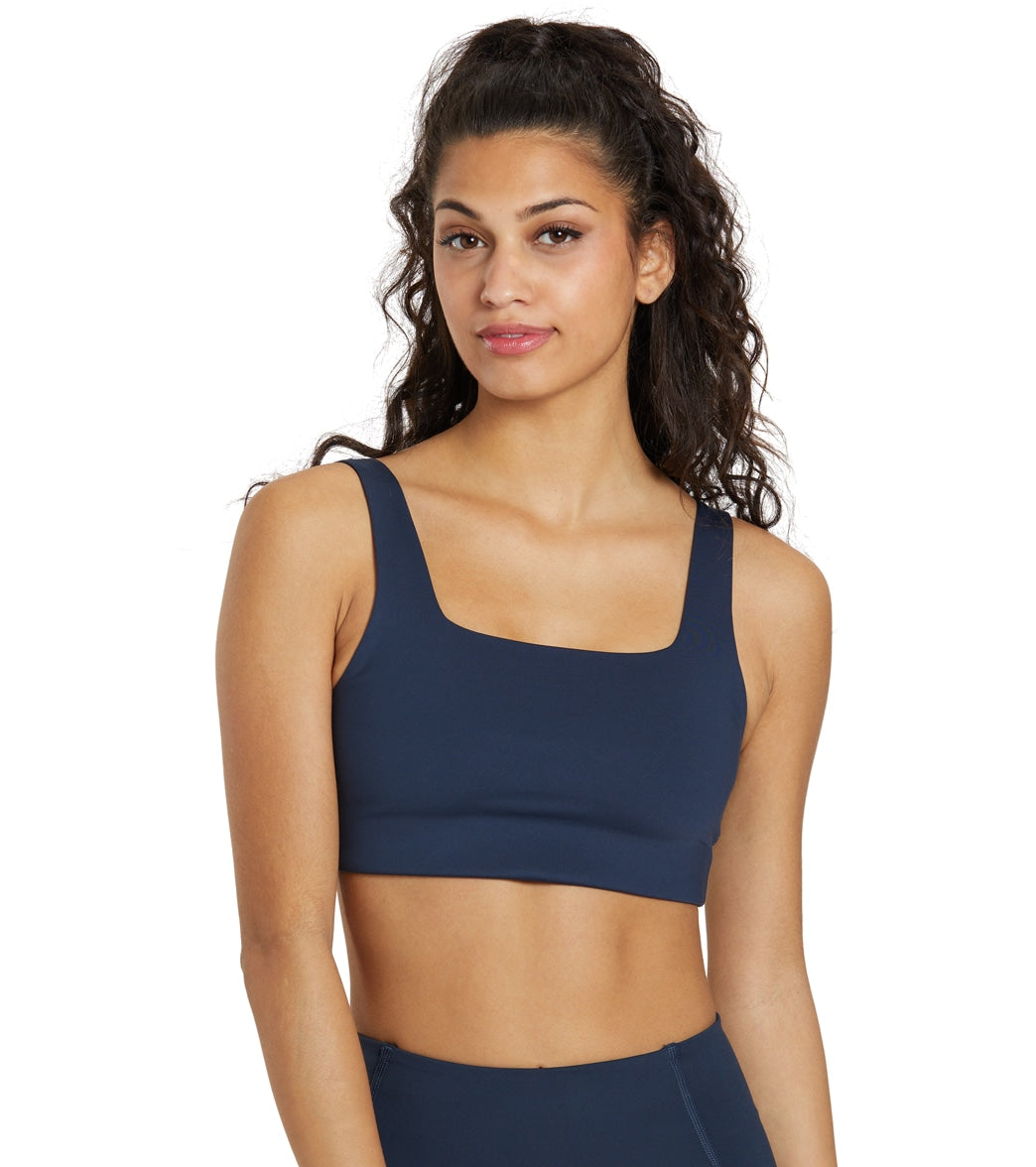 Girlfriend Collective Tommy Bra - Bougainvillea - Spandex