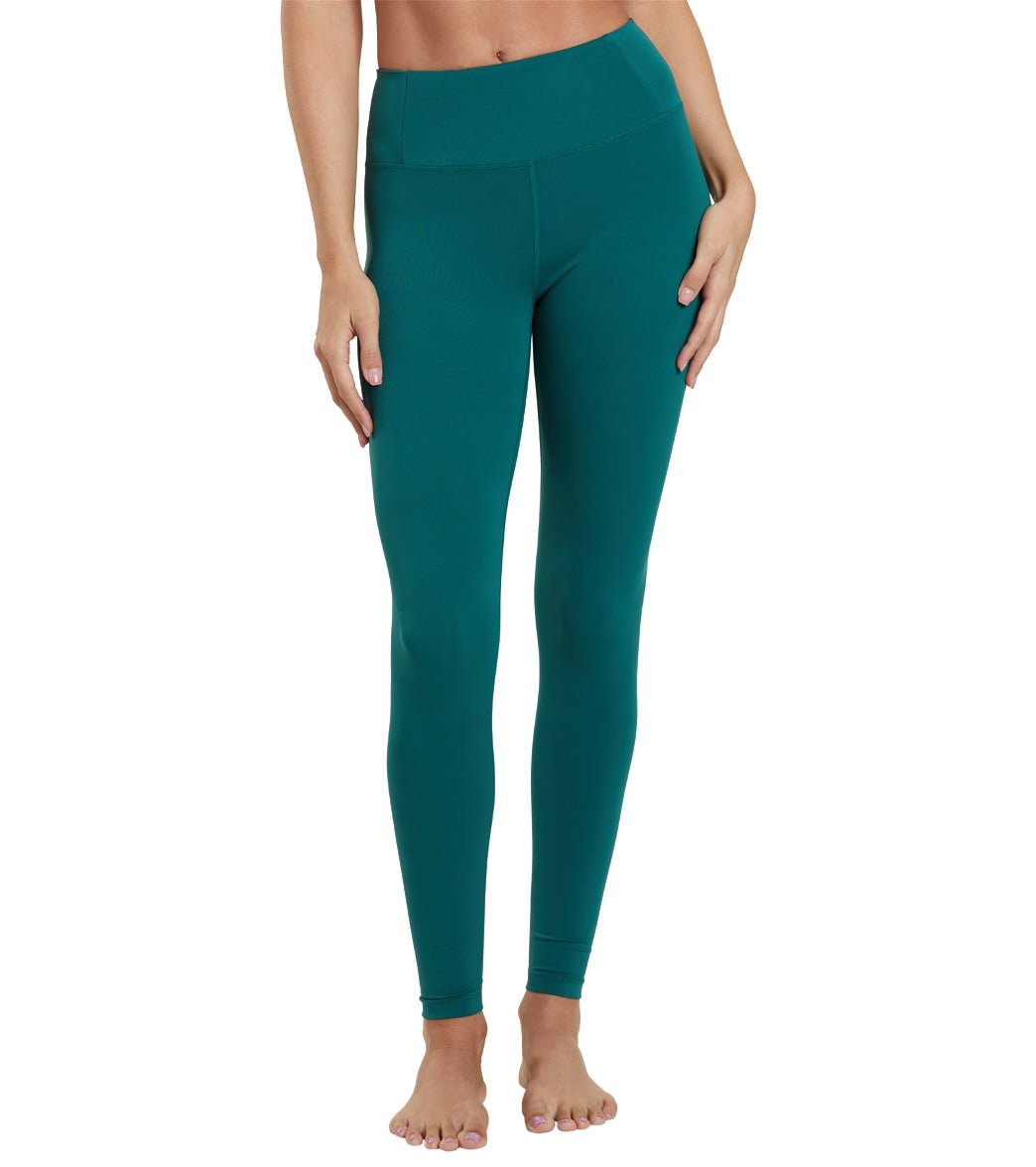 Girlfriend Collective FLOAT Full Length Seamless High Rise Legging 28.5-inch - Biome - Spandex