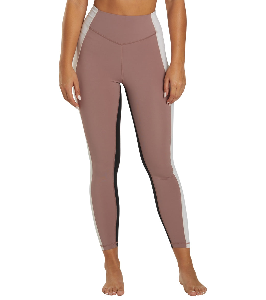 Spiritual Gangster Embody Dream Tech Eco Jersey Legging - Rich Mauve