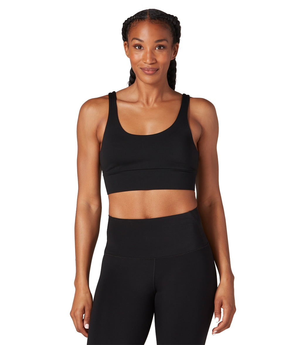 Ladies Black Sports Fitness Bra Top. Yoga Bra Top