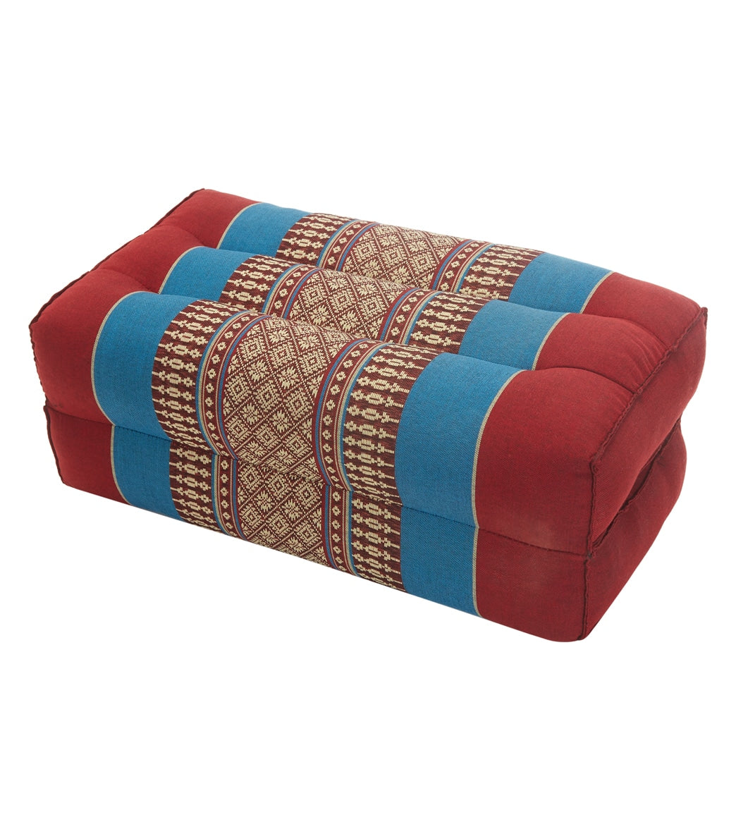 Leewadee Meditation Cushion Set – 1 Small Zafu Yoga Pillow and 1