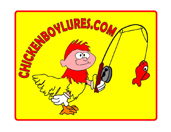 Chickenboy Fishing Logo