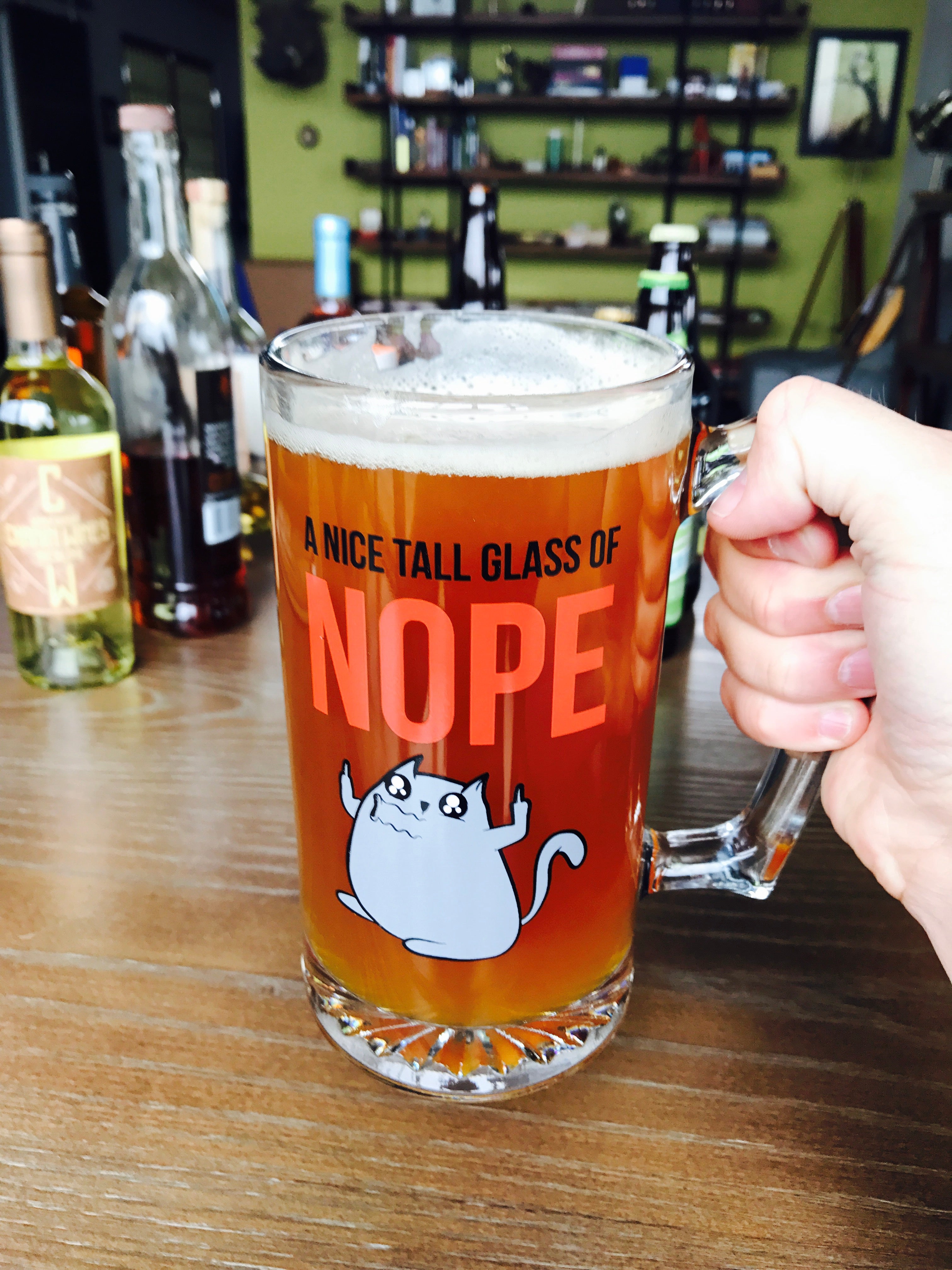 A Nice Big Cup of Nope - Exploding Kittens Mug