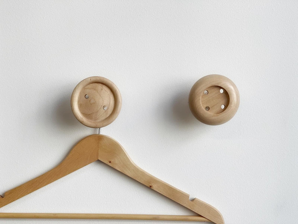 Wooden Animal Wall Hooks, Wall Hooks for Kids