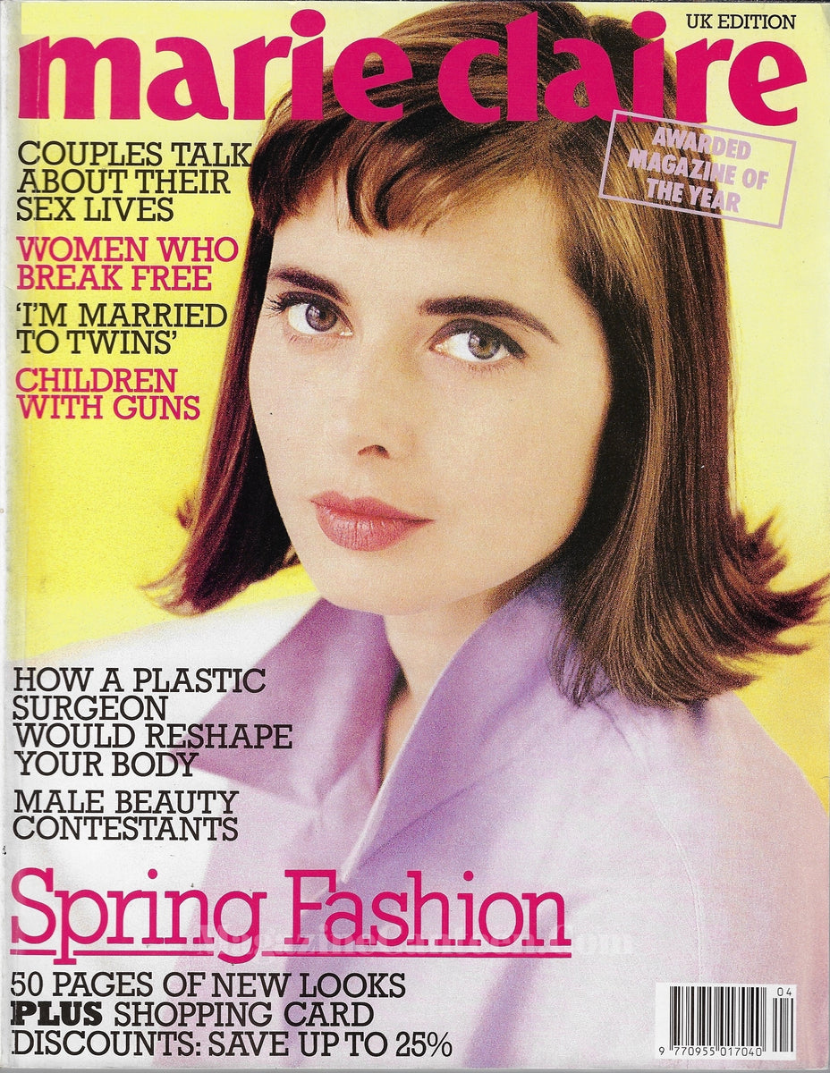 Marie Claire Magazine - Isabella Rossellini – magazine canteen