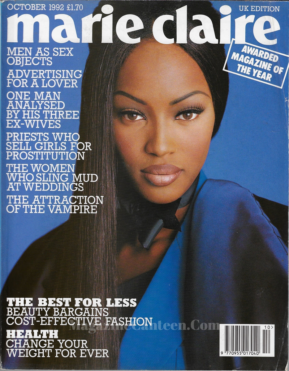 Marie Claire Magazine - Naomi Campbell – magazine canteen
