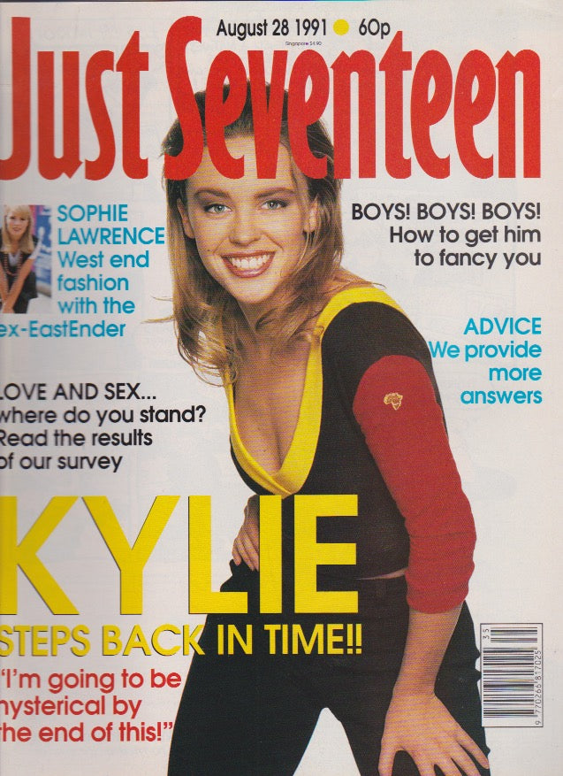 Just Seventeen Magazine - Kylie Minogue – magazine canteen