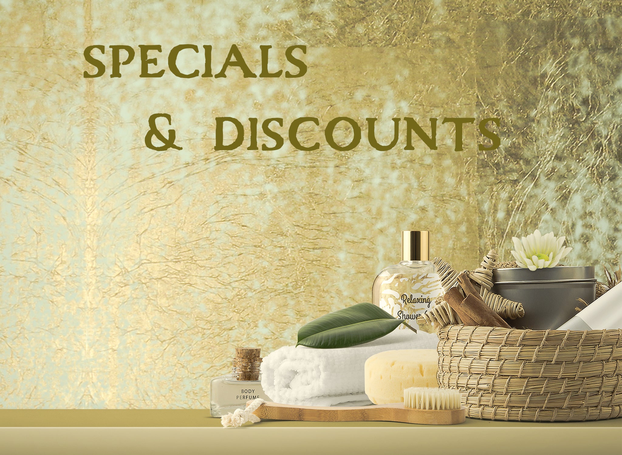 specials and discounted items at Wingsets Aromatherapy
