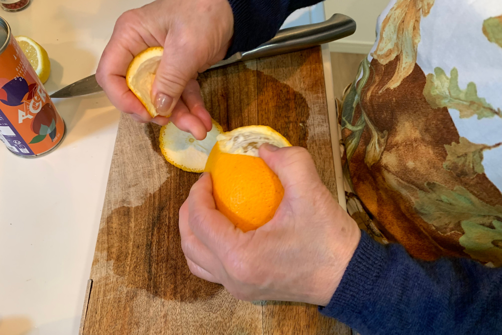 3世代でつくる柑橘レシピ