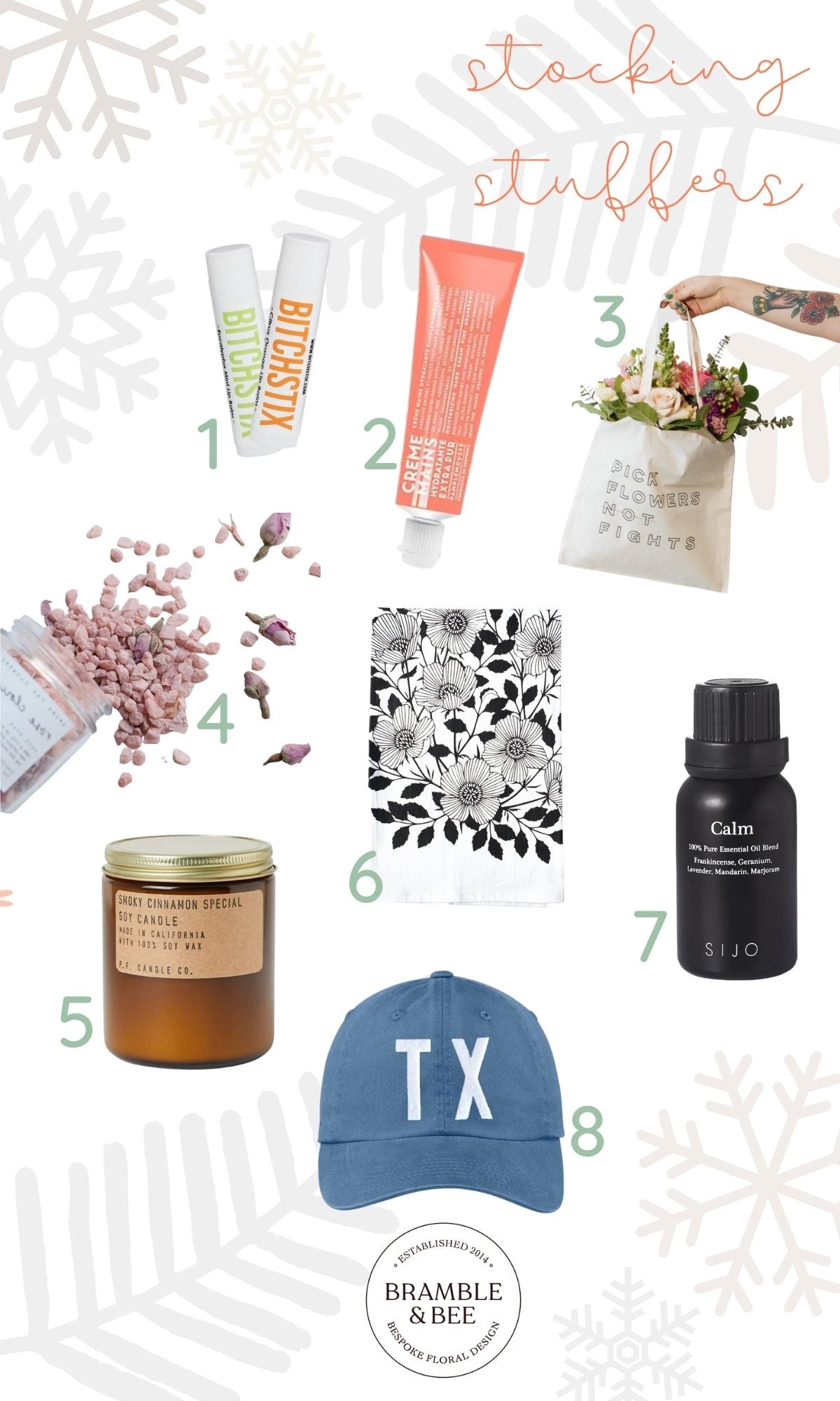 Bramble & Bee Holiday Gift Guide - Stocking Stuffers