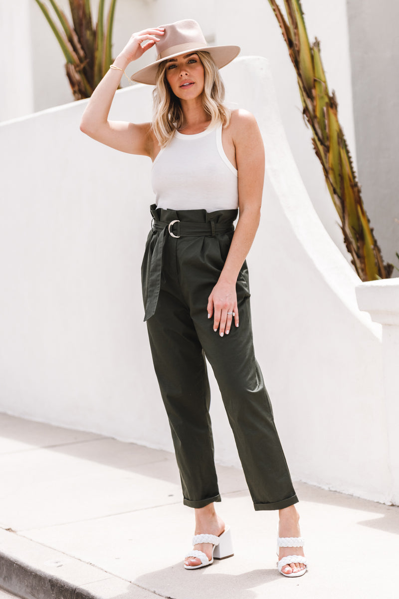 high rise trousers