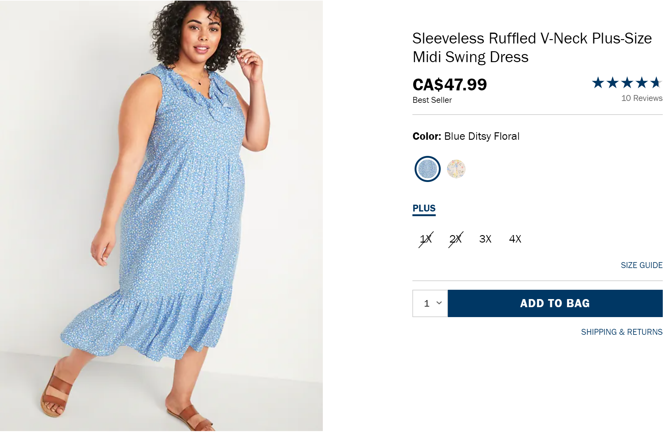 Old Navy Fat Tax Example
