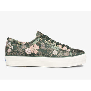 Keds x Rifle Paper Co. Colette Jacquard Triple Kick Sneaker – The Curvy ...