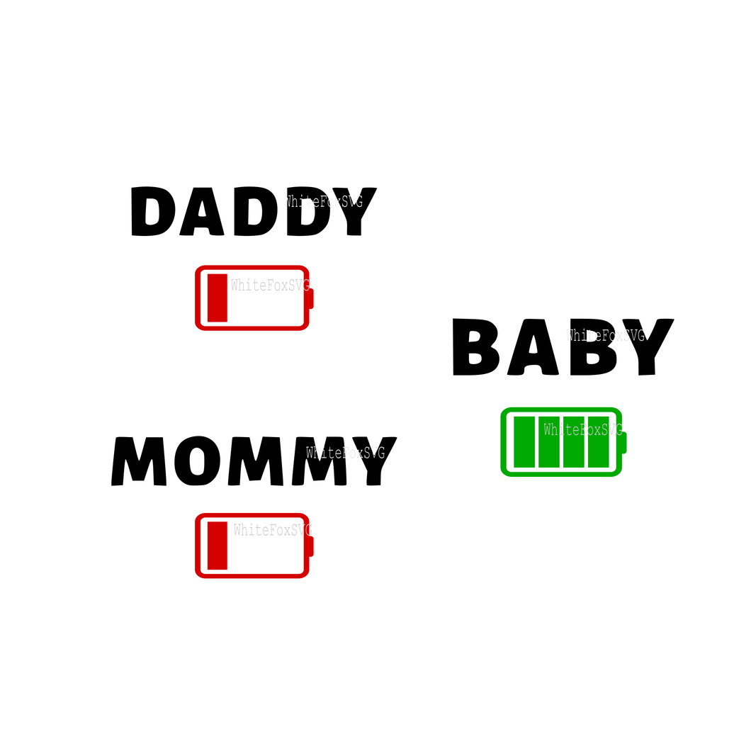 Download Funny Family Svg Energy Level Daddy Mommy Baby Clipart Stencil De Designs Nook PSD Mockup Templates