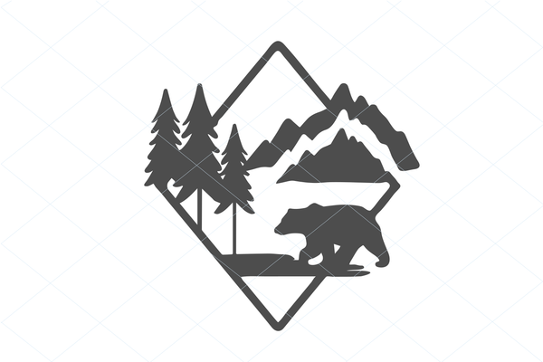 Free Free 168 Mountain Scene Svg SVG PNG EPS DXF File