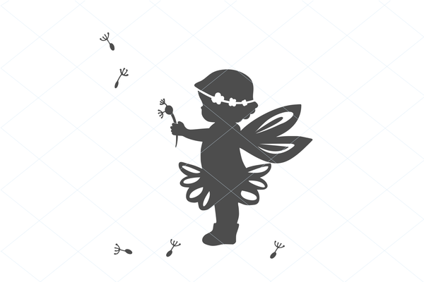 fairy silhouette clip art
