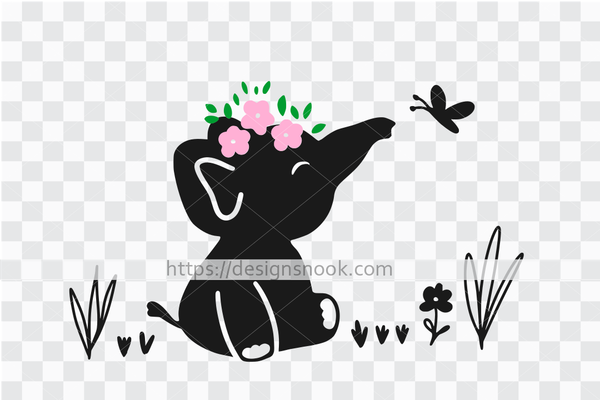 1280 X 869 8 0 - Baby Elephant Svg - Free Transparent PNG Download - PNGkey