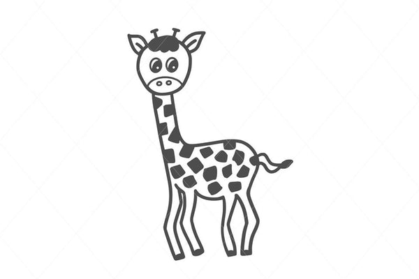 Download Giraffe Svg Cute Giraffe Design Cut File For Cricut And Other Cutting Designs Nook