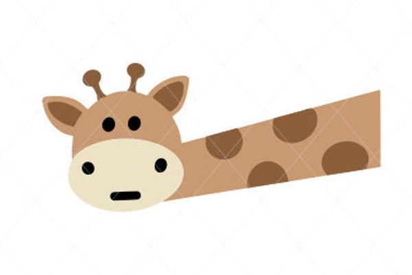 Download Cute Giraffe Face Svg File Clipart Instant Download Sublimation Design Designs Nook