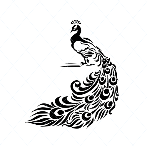 Vector Graphics Svg Eps Dxf Png Tagged Peacock Cut File Designs Nook