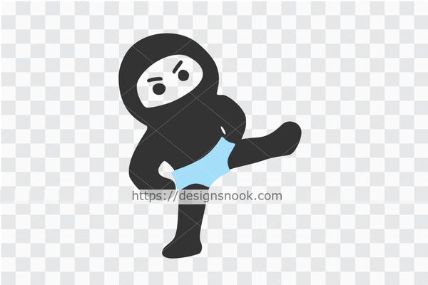 Download Ninja In Brief Svg Little Ninja Svg Cute Ninja Cut File Funny Boy N Designs Nook