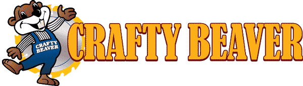 Crafty beaver hardware logo.