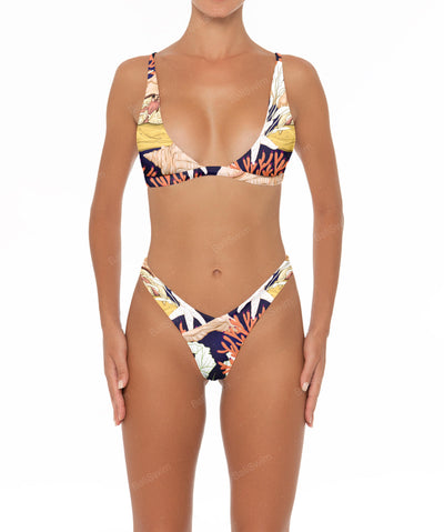 BSWS-B10 V-Waist Bikini Bottom – Bali Swim