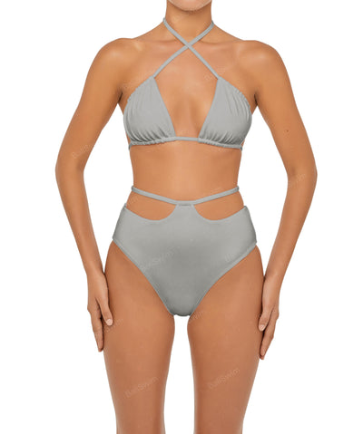 BSWS-B93 High Rise Waist Strap Bikini Bottom – Bali Swim