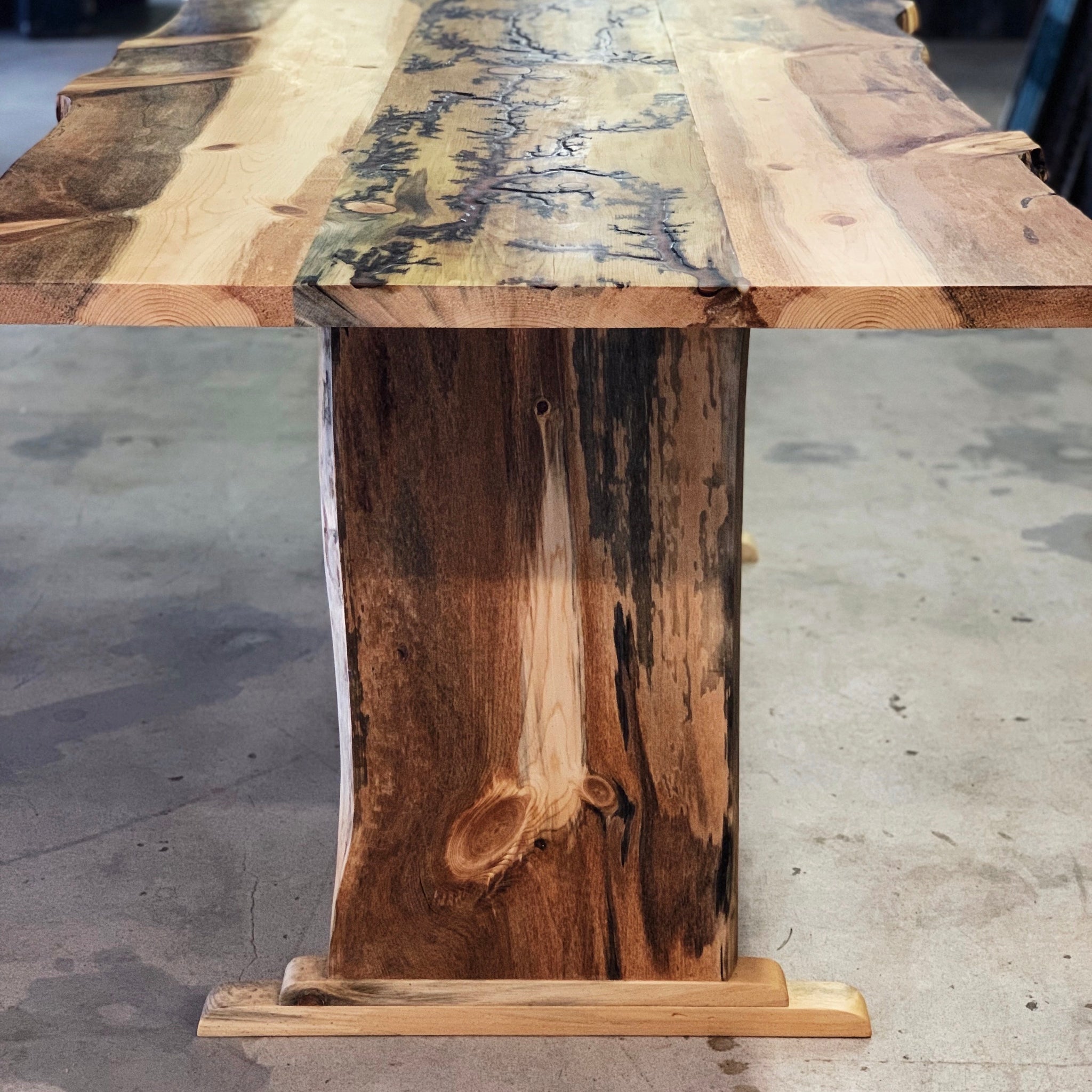 Industrial Dining Table Salvagedesigncenter