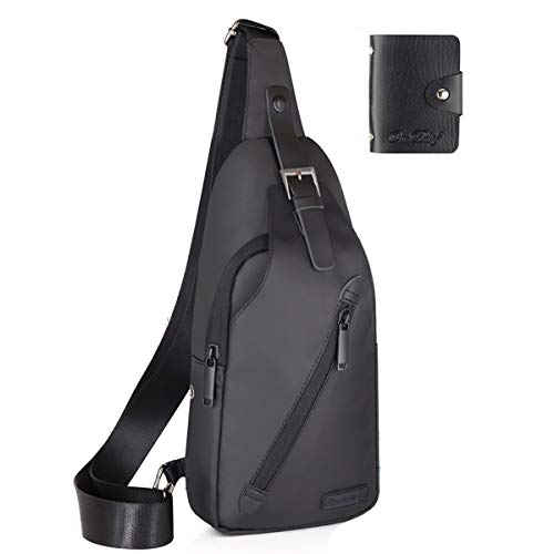 Hwin Men Travel Shoulder Bag Cell Phone Crossbody Purse iPhone 8 7 6 P –  Bag Depo