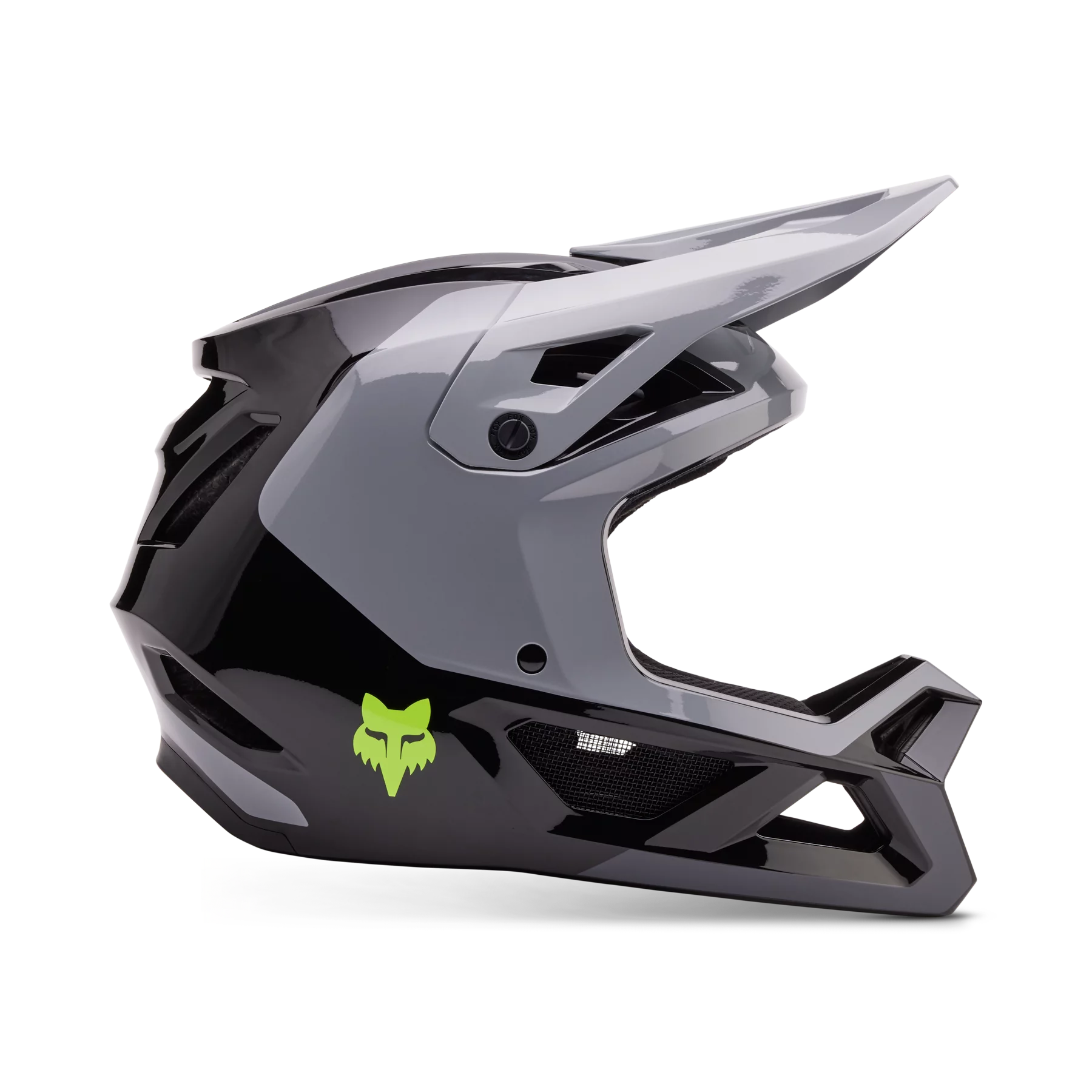 Fox Racing Rampage Full Face Helmet - Barge - Youth - Cool Gray