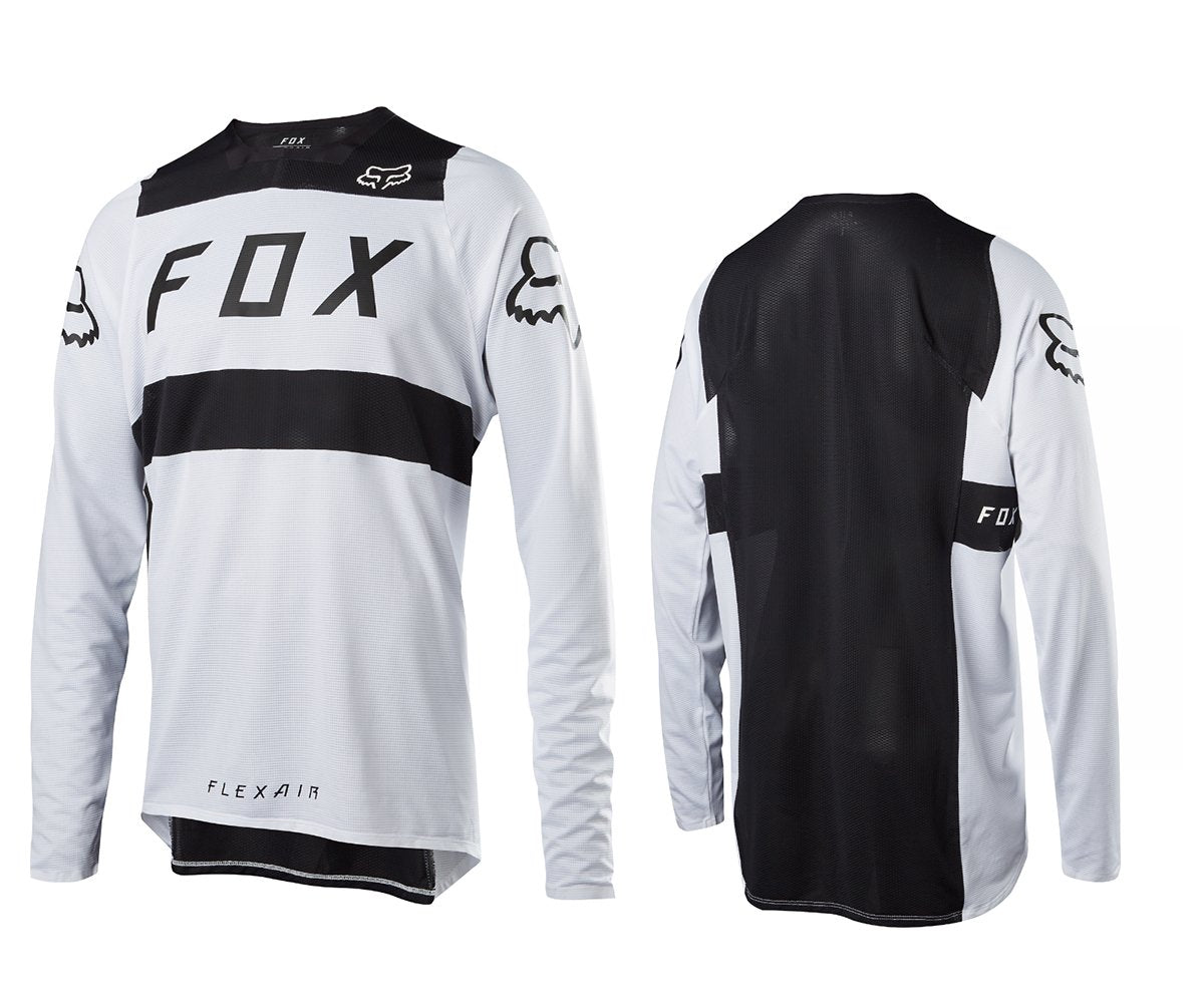 fox mtb jersey black